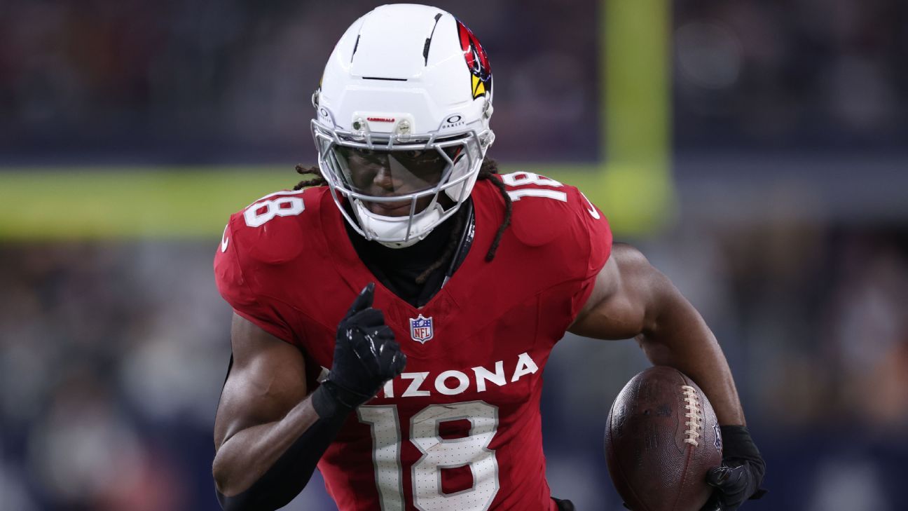 Texans trade for Cardinals' Harrison, reunite WR with QB Stroud