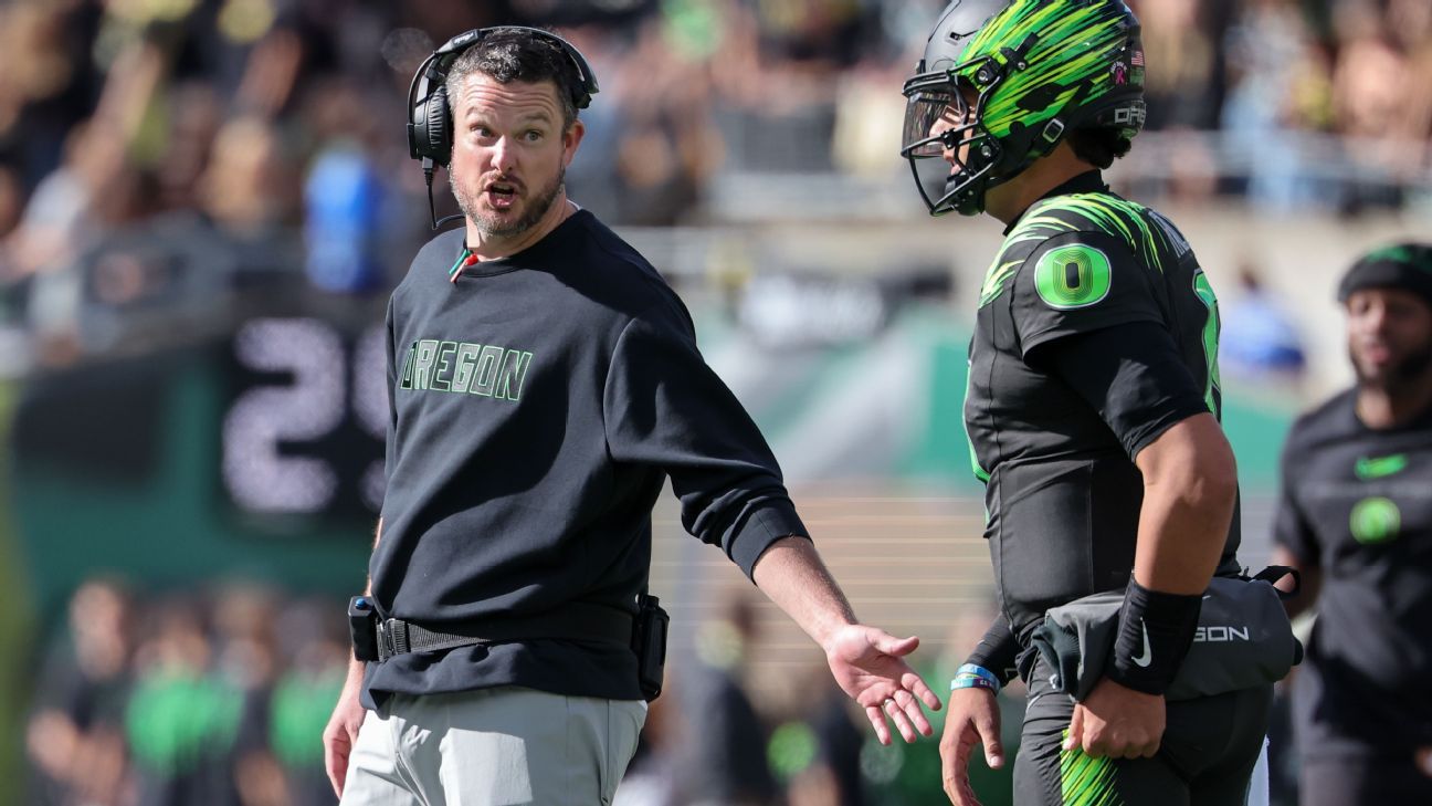 Ducks' Raiola benched in 3-TO start as Lanning vows to review whole offense