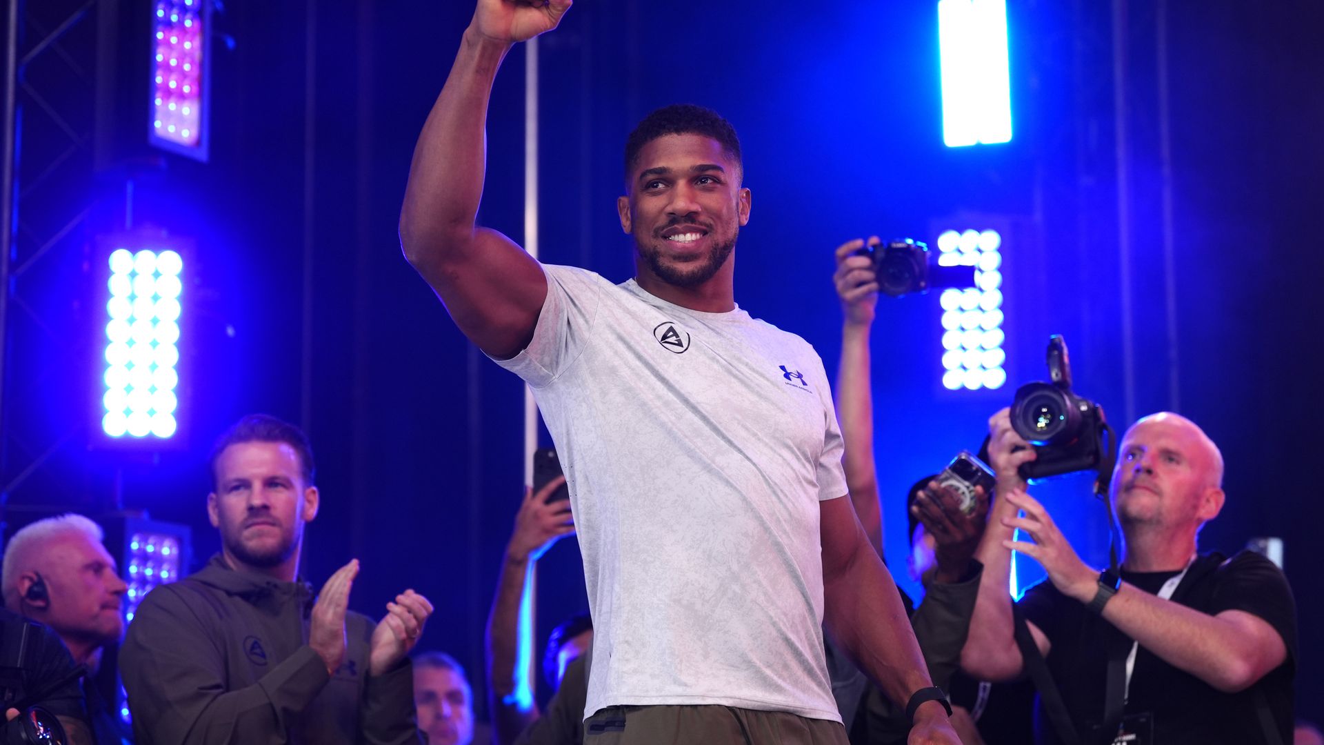 AJ returns to trainer who is branded a 'traitor' by Fury