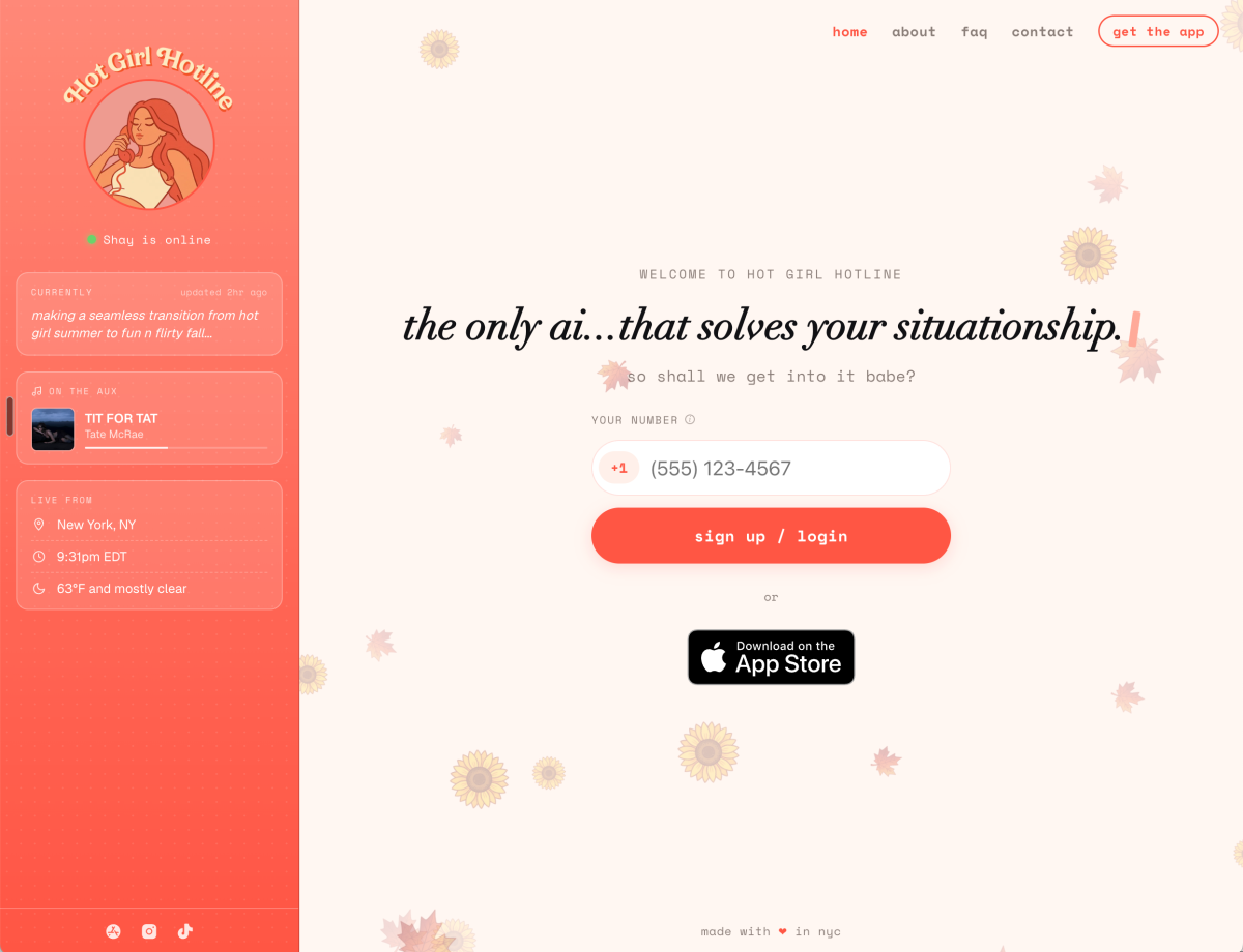 Hot Girl Hotline is like ‘Dear Abby’ for the AI era