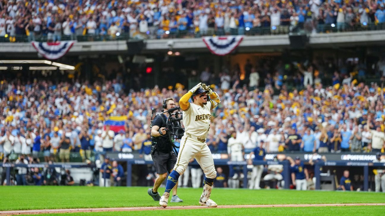 'We're a really hard team to beat': Brewers prove their way can take down anyone