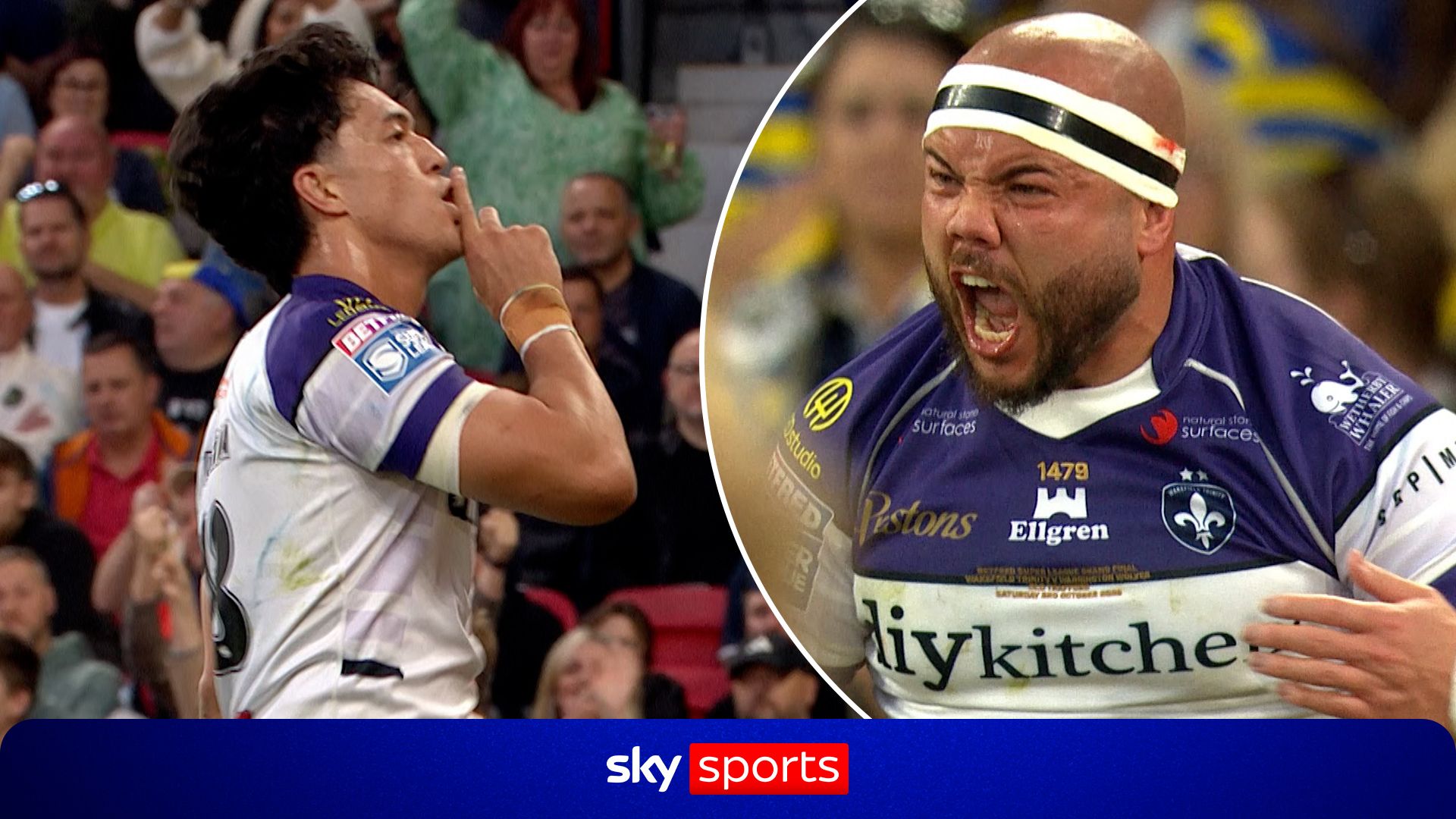 'STUNNING first half!' - Wakefield dominating Warrington in Grand Final