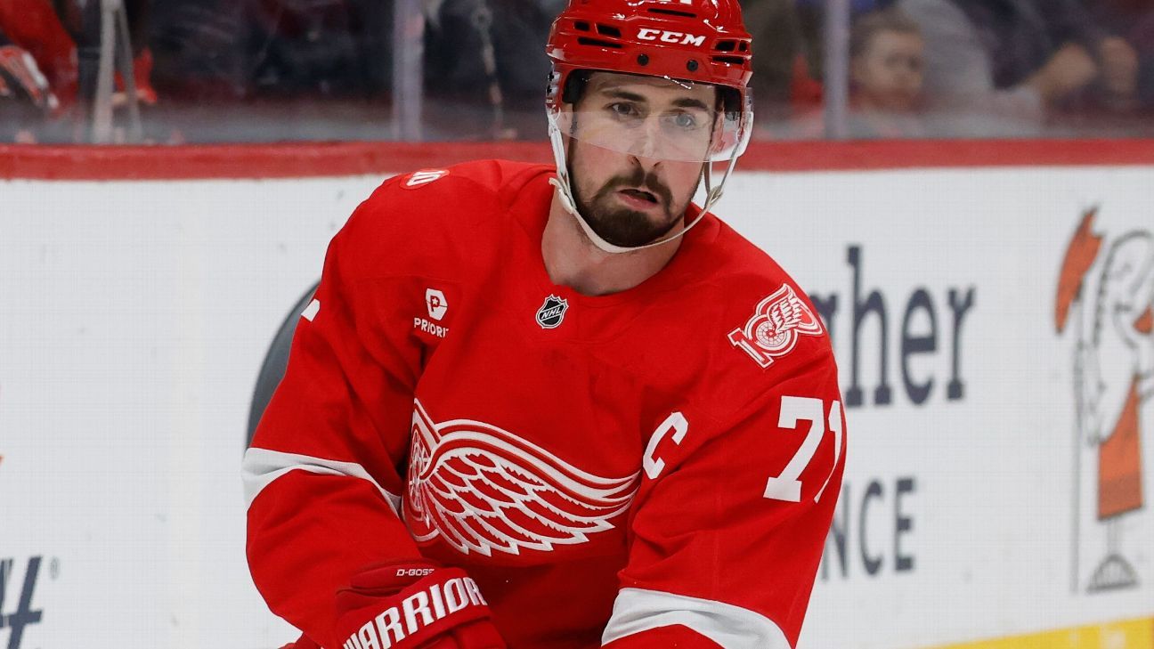 Amid trade request, Red Wings move Larkin to IR before home opener