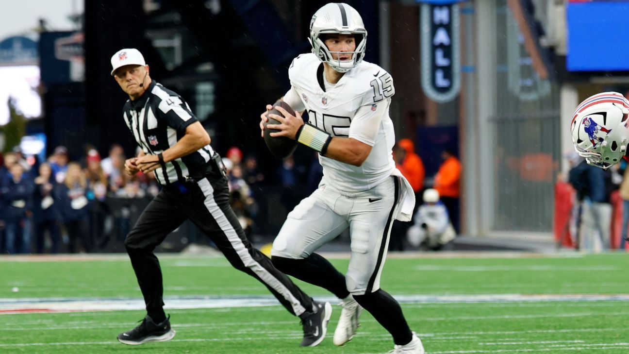No. 1 pick Mendoza debuts late in Raiders' loss: 'He did a good job'