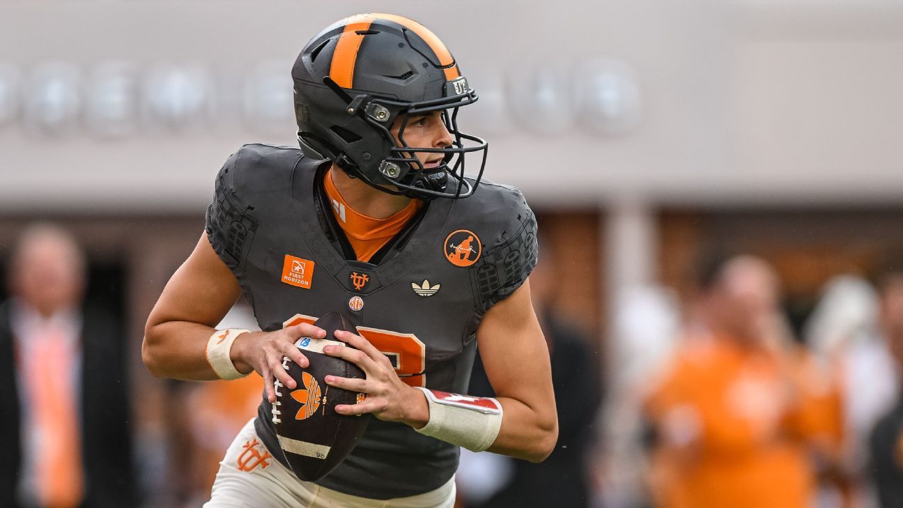 Sources: Vols sticking with QB MacIntyre as starter vs. Crimson Tide