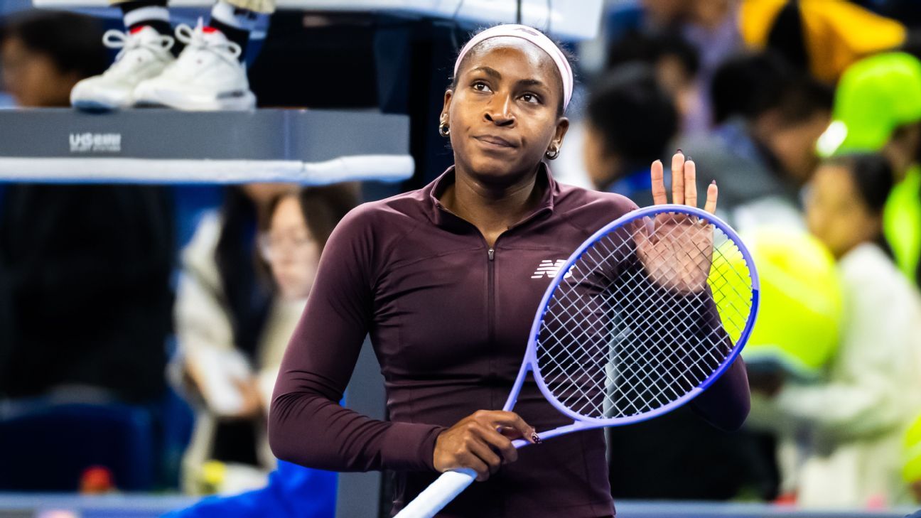 Gauff: 'Insane' wave of racist comments after disputed point at China Open