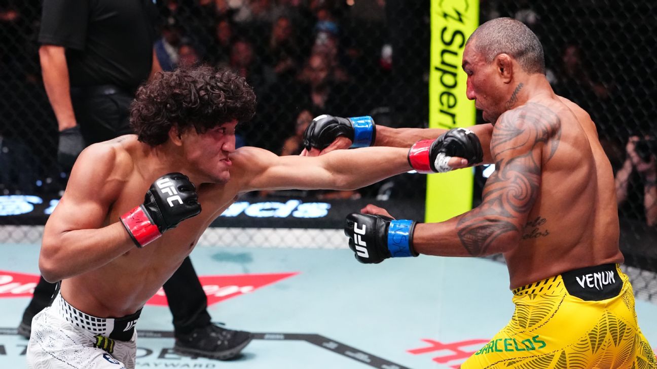 UFC bantamweight Barcelos released from hospital after health scare