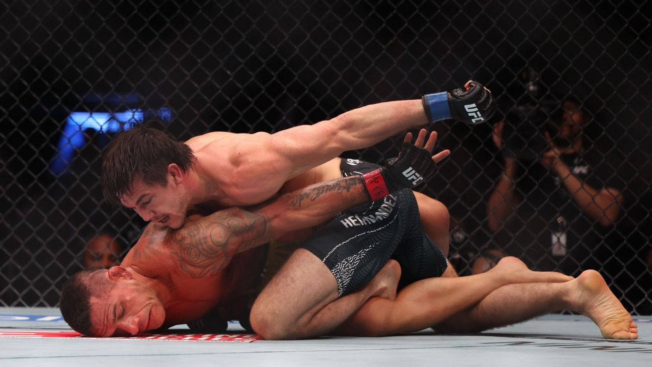 UFC 332 smashes record with nine first-round knockouts, 11 total finishes