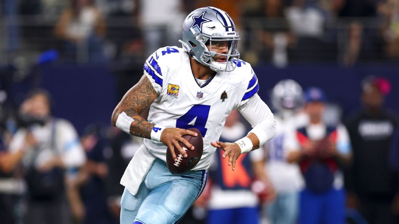 Prescott irked by stadium worker's callout after Cowboys' loss at home
