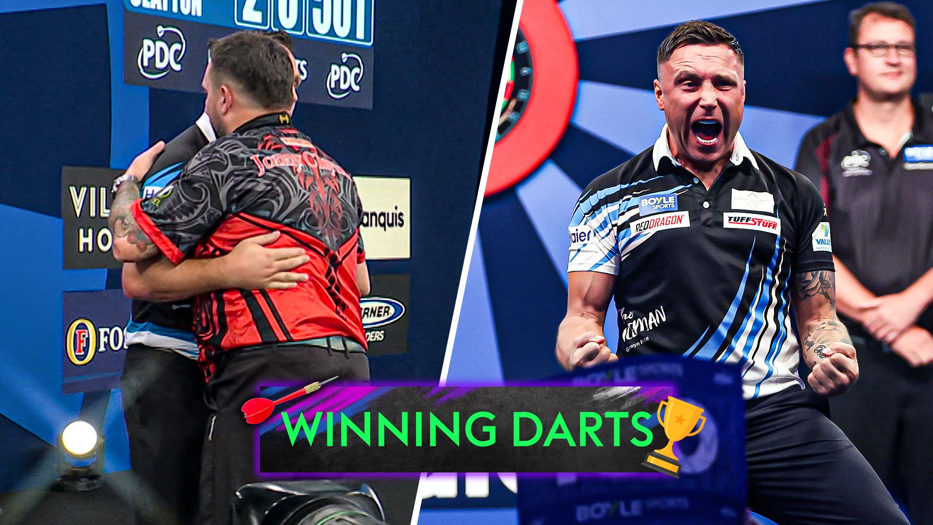 Price snatches win after Clayton misses three match darts