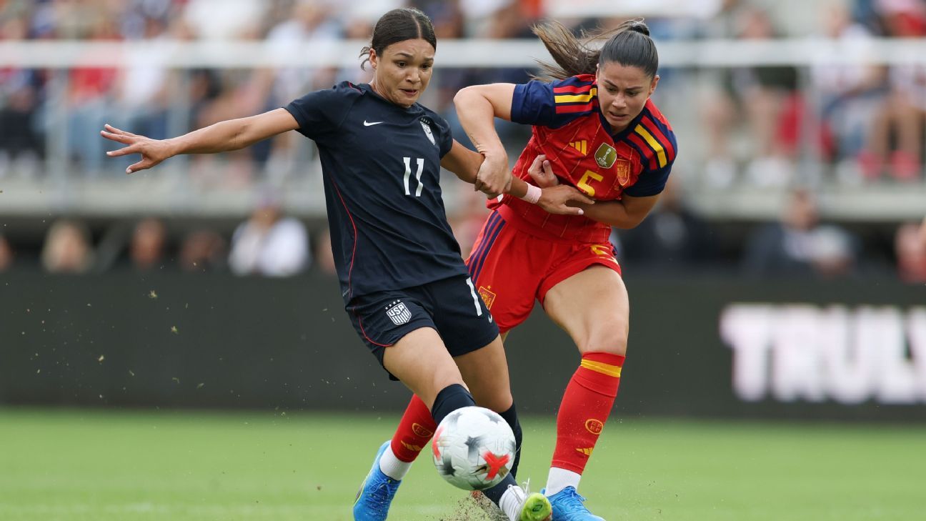 USWNT player ratings: Wilson's 8/10 a bright spot in Americans' loss